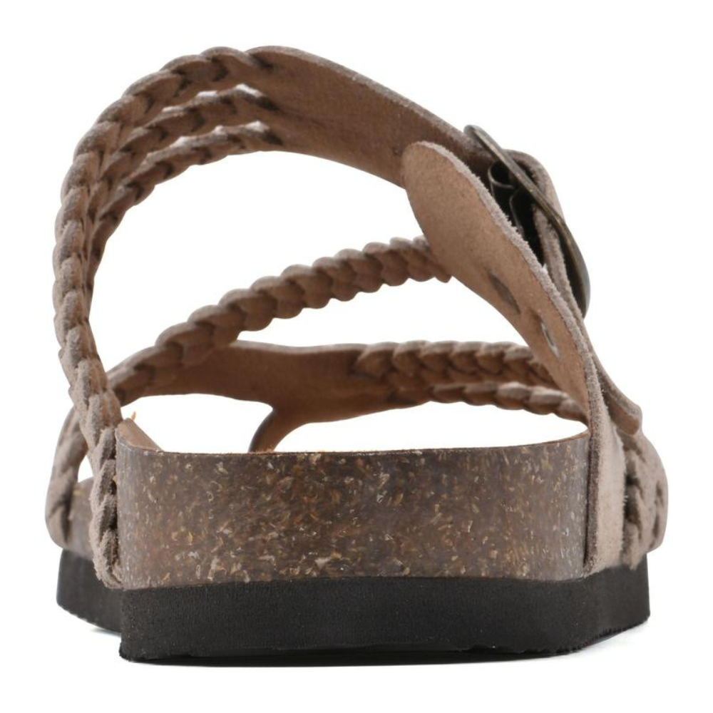Jose | Gevlochten Kurksandalen