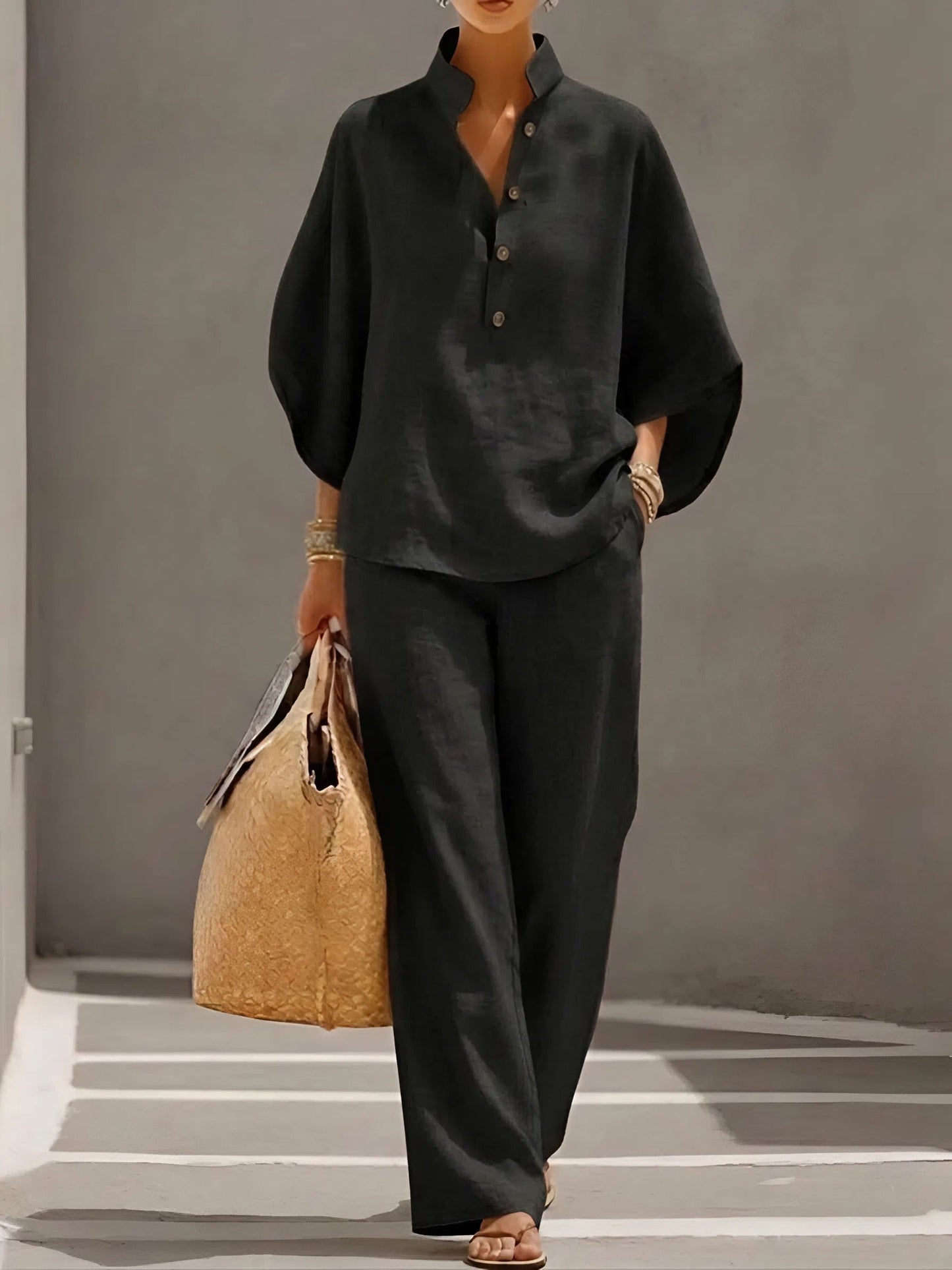 ESMÉE | Linnen Twee-delige Set