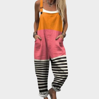 Yvonne | Jumpsuit met Bloemenprint