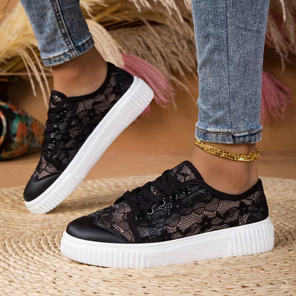 Camille | Floral Comfort Sneakers