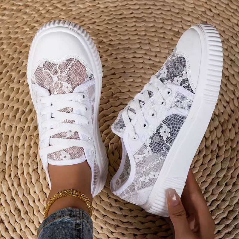 Camille | Floral Comfort Sneakers