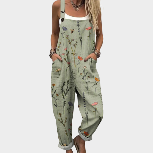 Yvonne | Jumpsuit met Bloemenprint
