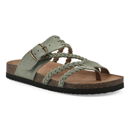 Jose | Gevlochten Kurksandalen