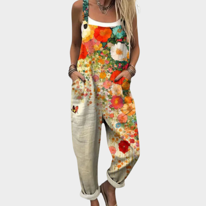 Yvonne | Jumpsuit met Bloemenprint