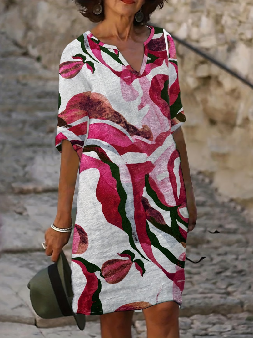 Emma zomerjurkje Roze