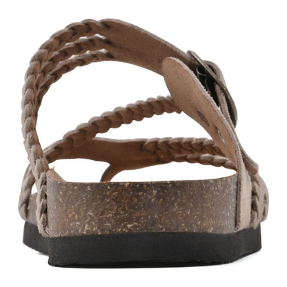 Jose | Gevlochten Kurksandalen