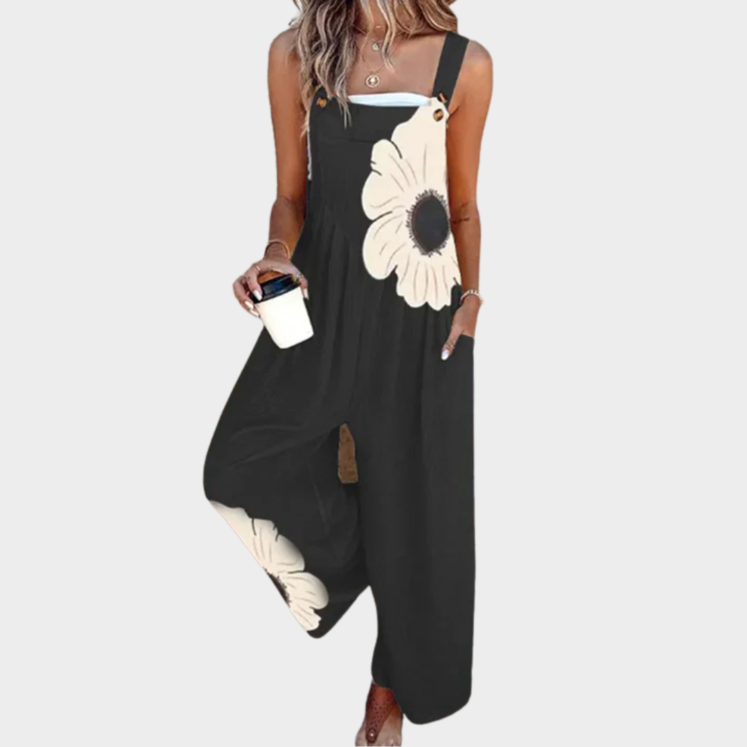Yvonne | Jumpsuit met Bloemenprint
