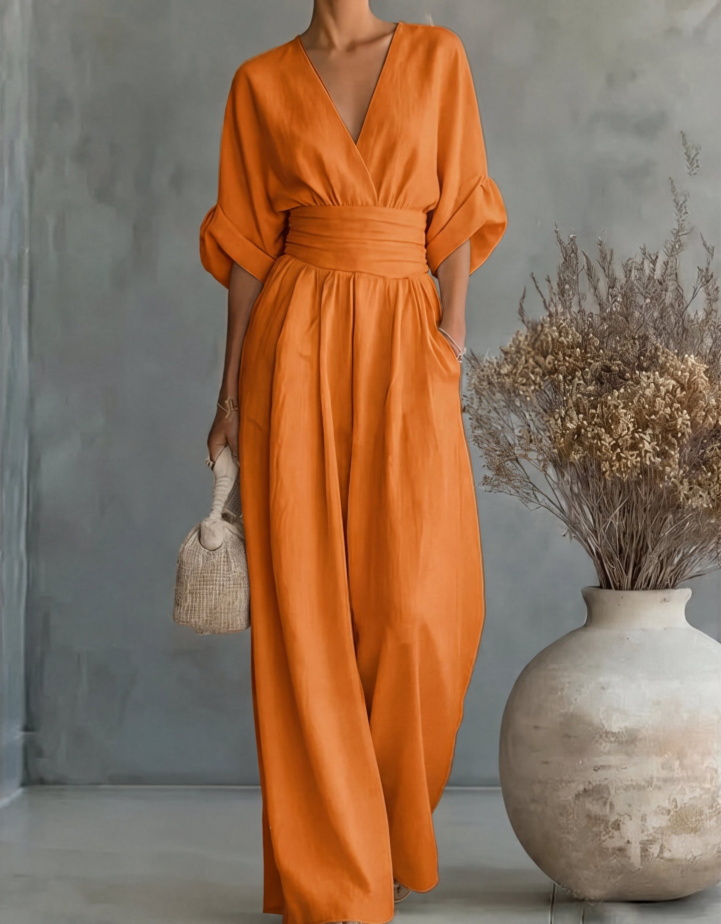 ÉLISE | Vloeiende Elegante Jumpsuit