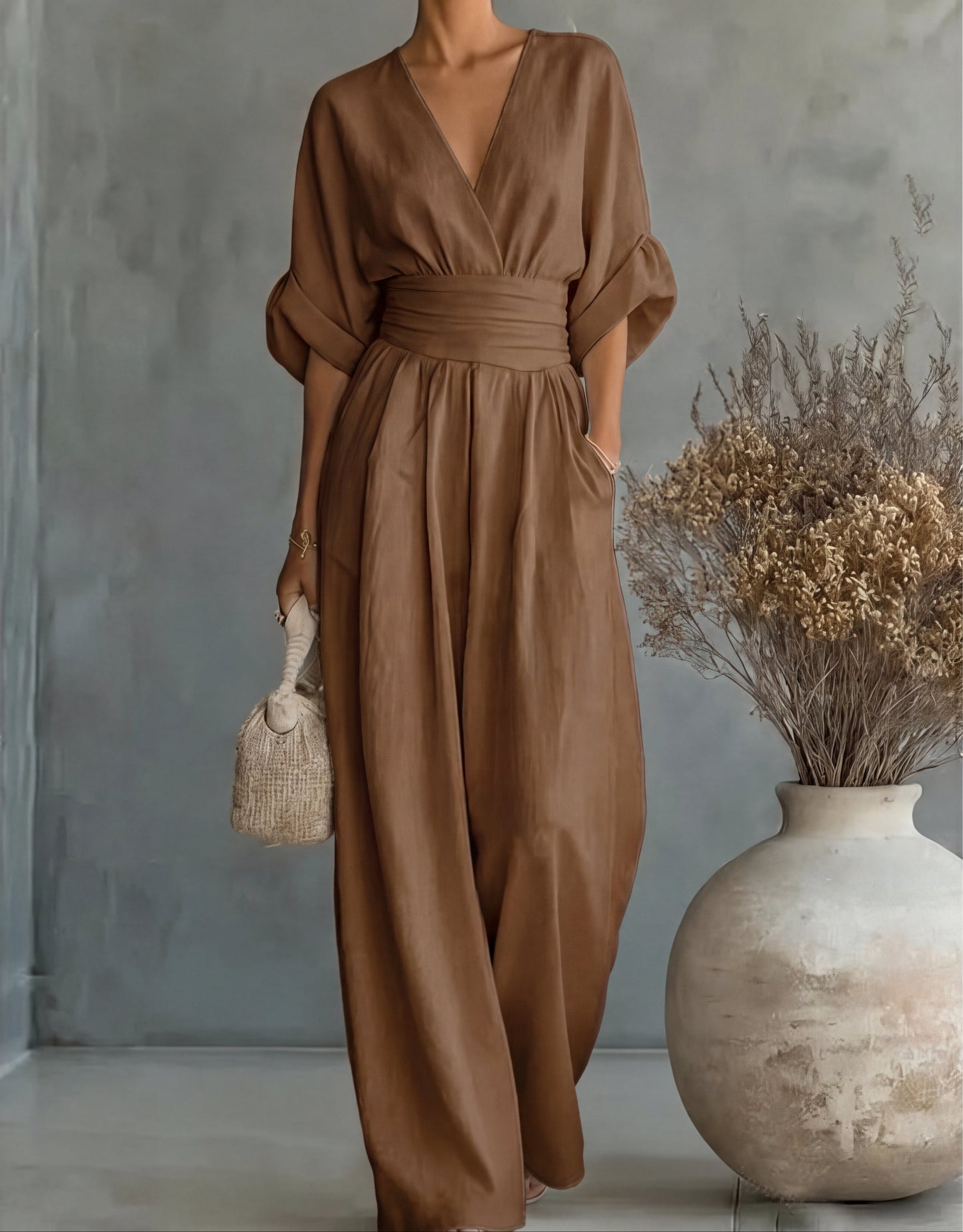 ÉLISE | Vloeiende Elegante Jumpsuit