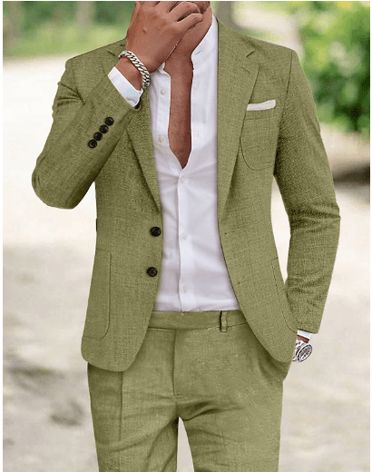Eleganter Herrenanzug Sommer