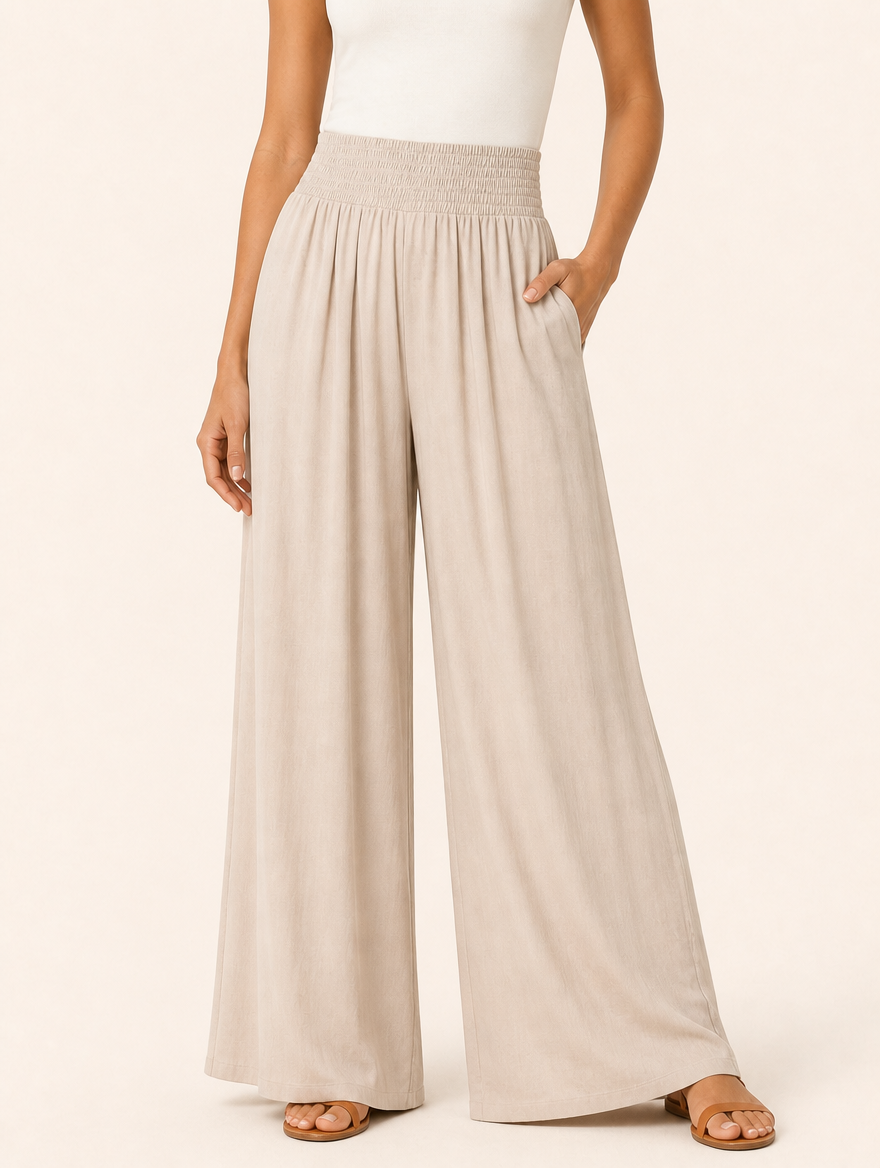 OLIVIA palazzo beige