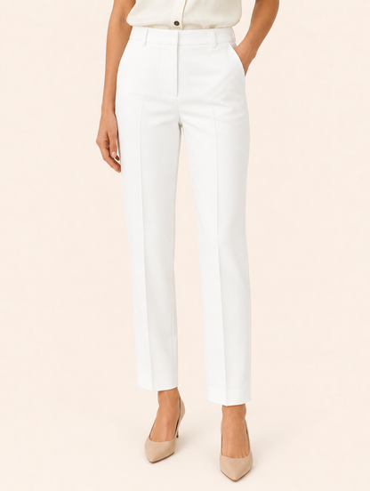 BLANCHE tailored broek wit