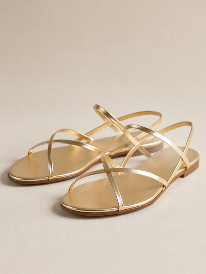 ADRIENNE Sandalen Goud