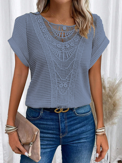 CLARA | Gehaakte Bohème Top | 1+1 GRATIS