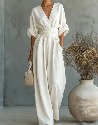 ÉLISE | Vloeiende Elegante Jumpsuit