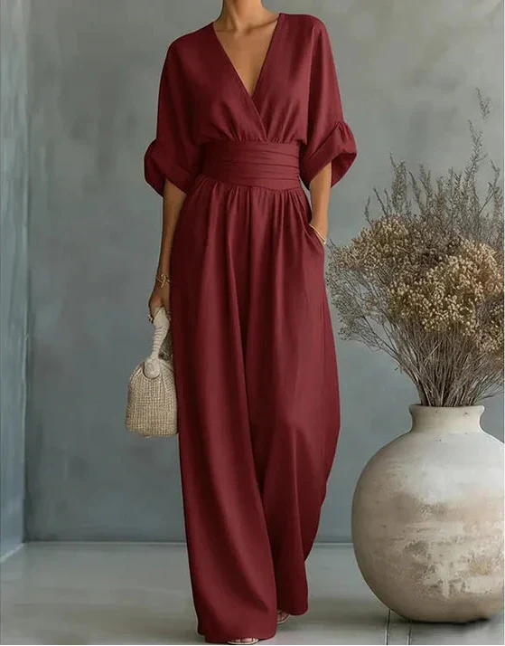 ÉLISE | Vloeiende Elegante Jumpsuit