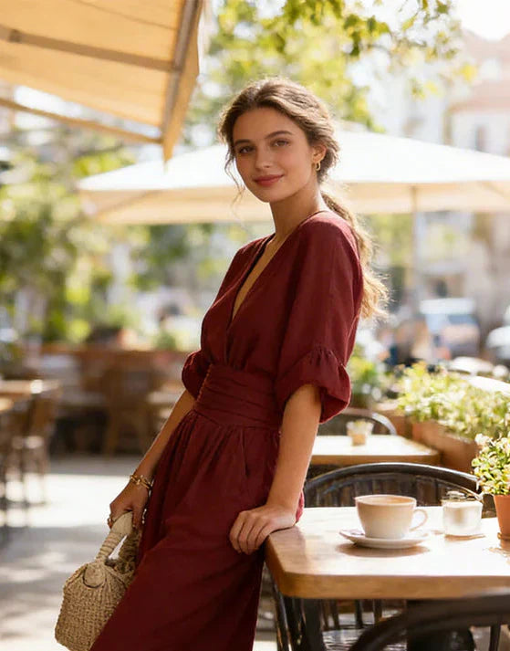 ÉLISE | Vloeiende Elegante Jumpsuit