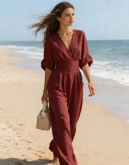 ÉLISE | Vloeiende Elegante Jumpsuit